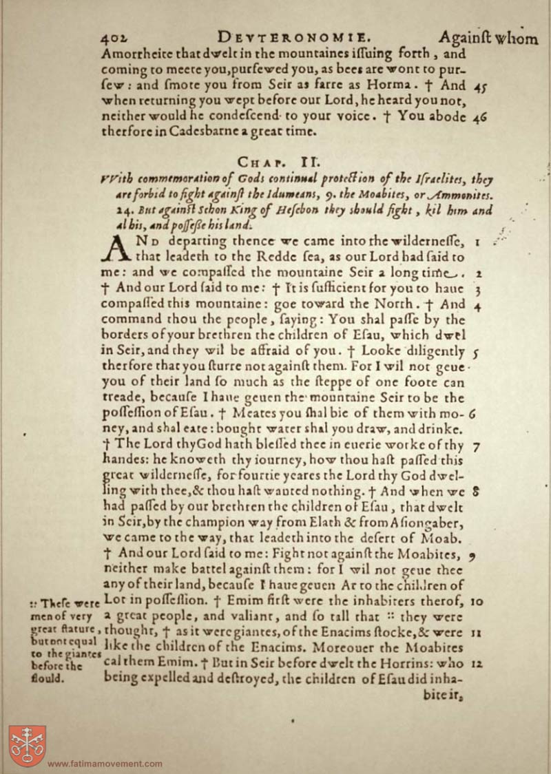 Original Douay Rheims Catholic Bible scan 0422