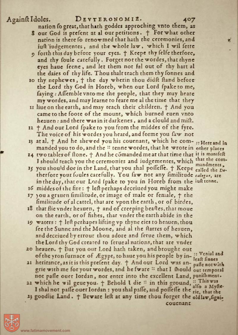 Original Douay Rheims Catholic Bible scan 0427