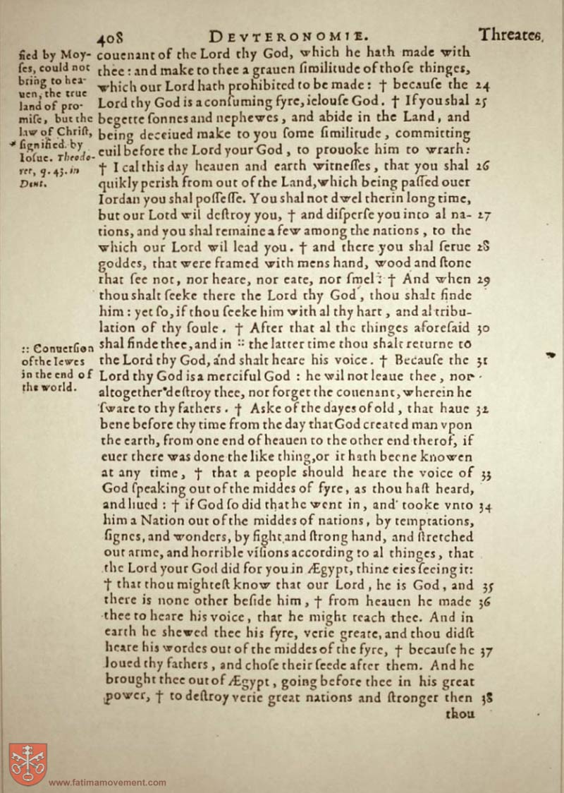 Original Douay Rheims Catholic Bible scan 0428