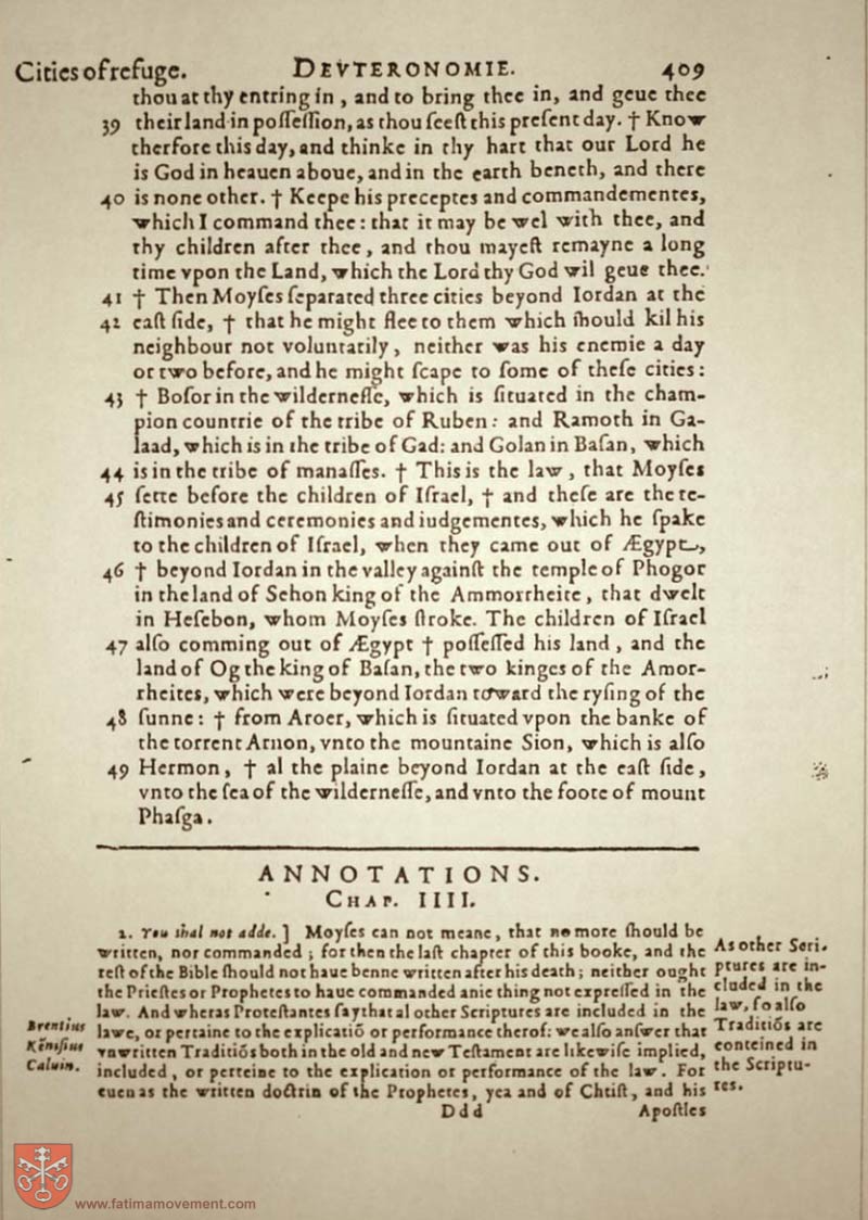 Original Douay Rheims Catholic Bible scan 0429