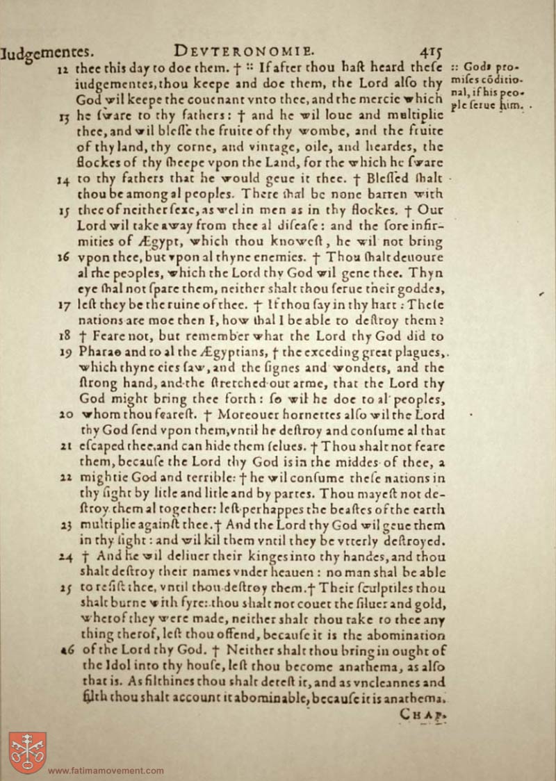 Original Douay Rheims Catholic Bible scan 0435