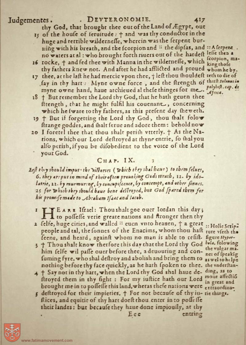 Original Douay Rheims Catholic Bible scan 0437