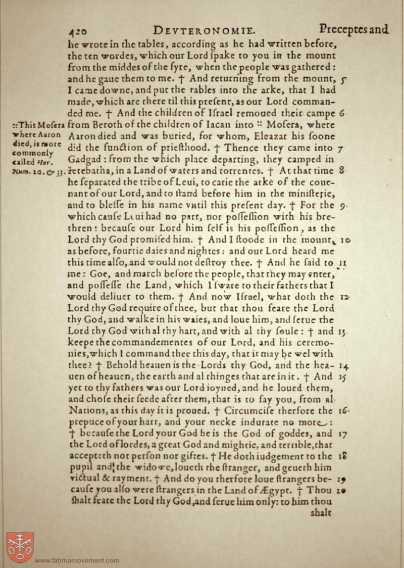 Original Douay Rheims Catholic Bible scan 0440