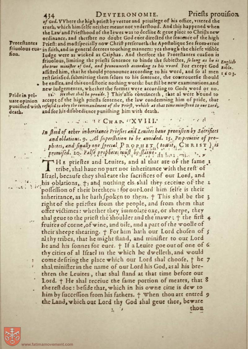 Original Douay Rheims Catholic Bible scan 0454