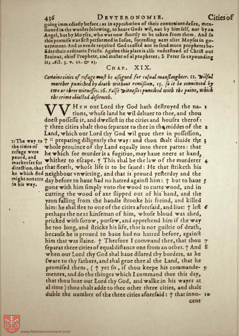 Original Douay Rheims Catholic Bible scan 0456