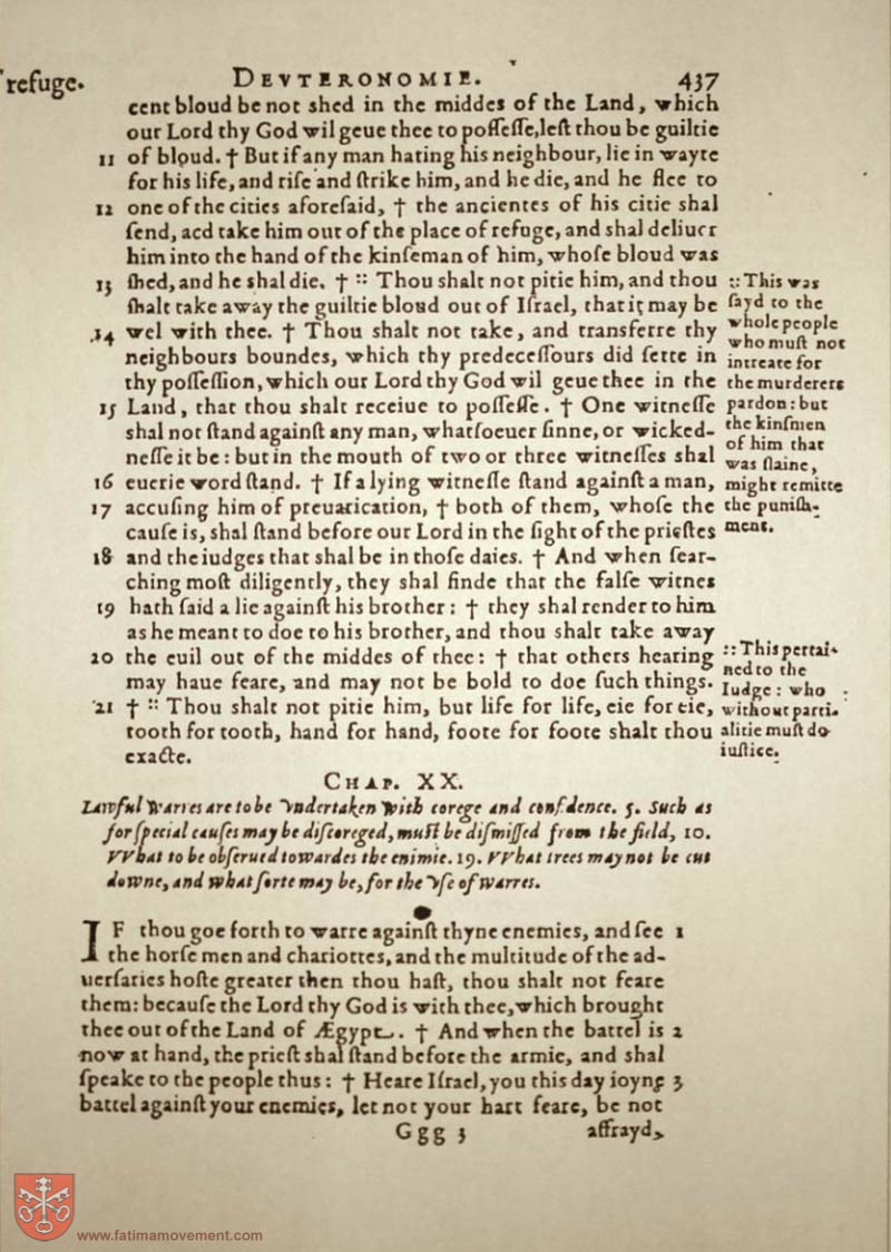 Original Douay Rheims Catholic Bible scan 0457