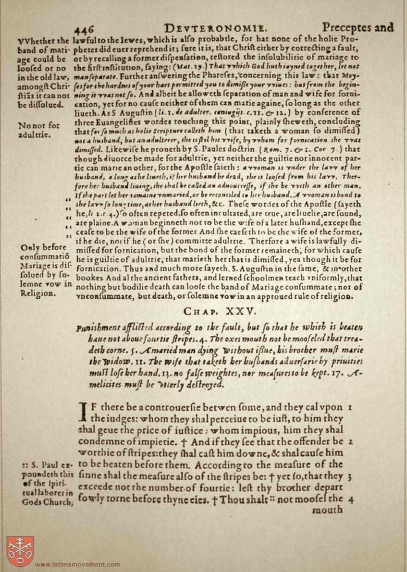 Original Douay Rheims Catholic Bible scan 0466