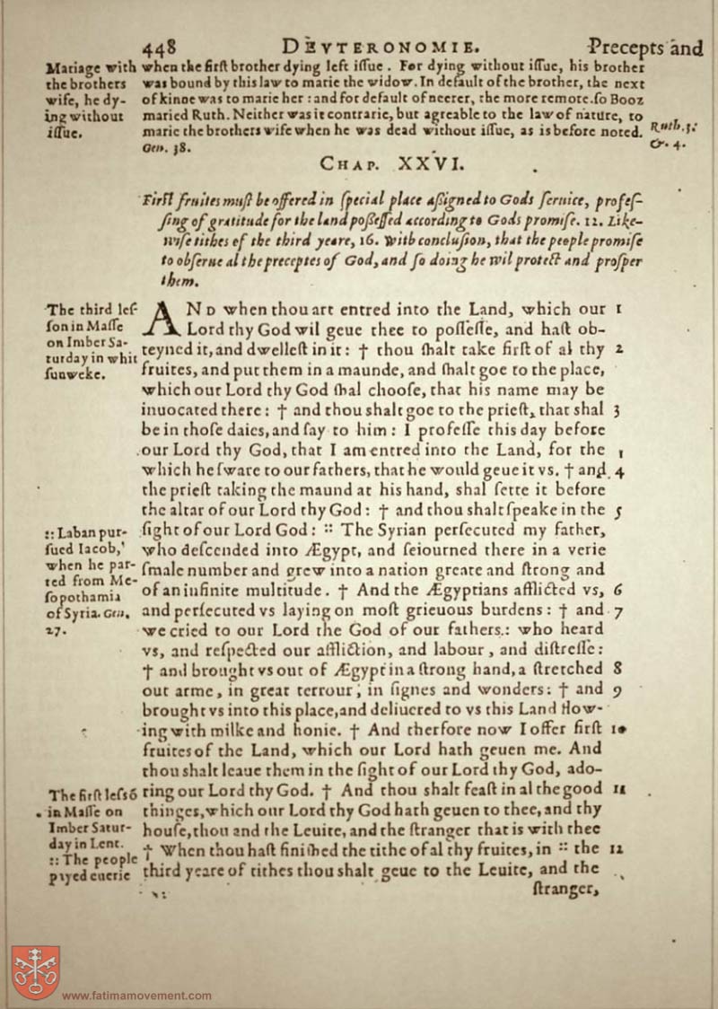Original Douay Rheims Catholic Bible scan 0468