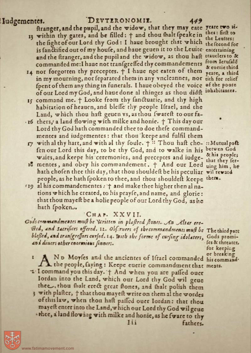 Original Douay Rheims Catholic Bible scan 0469