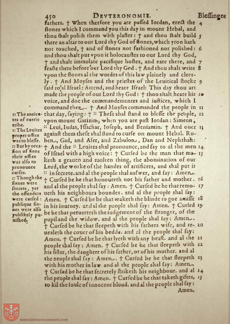 Original Douay Rheims Catholic Bible scan 0470