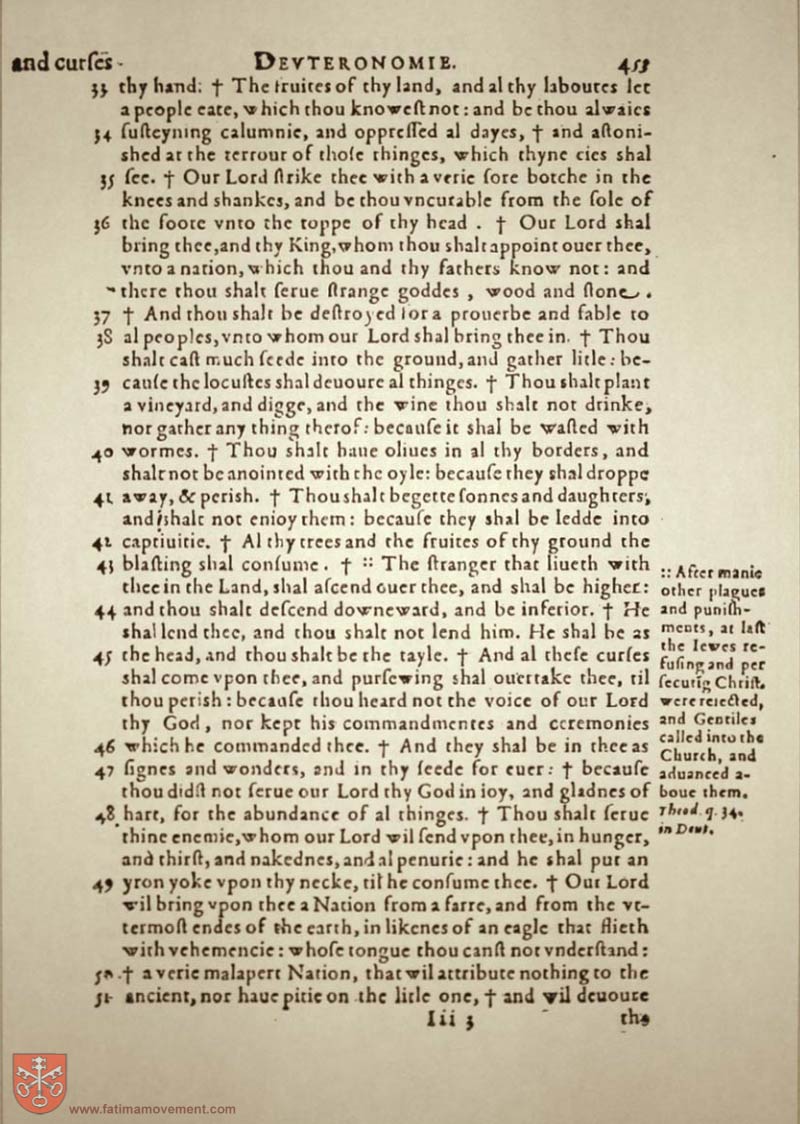 Original Douay Rheims Catholic Bible scan 0473