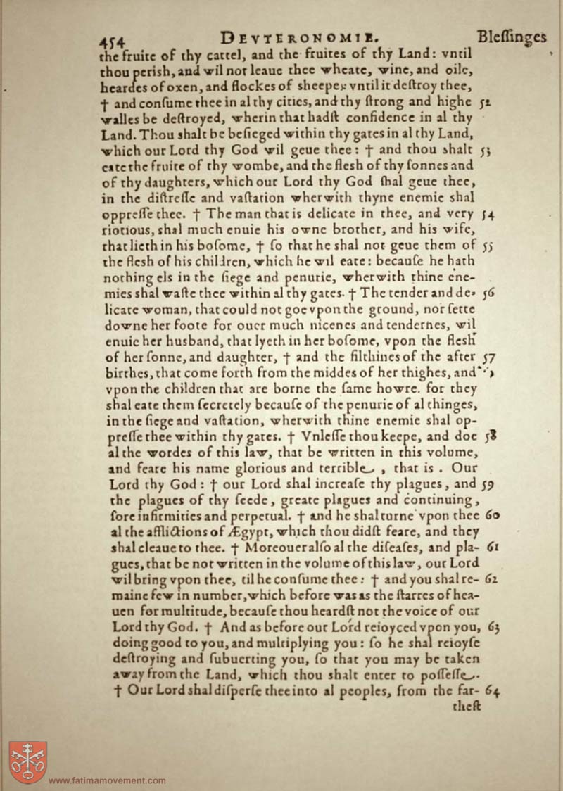 Original Douay Rheims Catholic Bible scan 0474