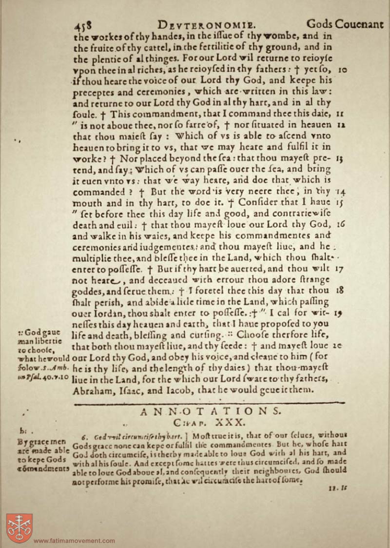 Original Douay Rheims Catholic Bible scan 0478