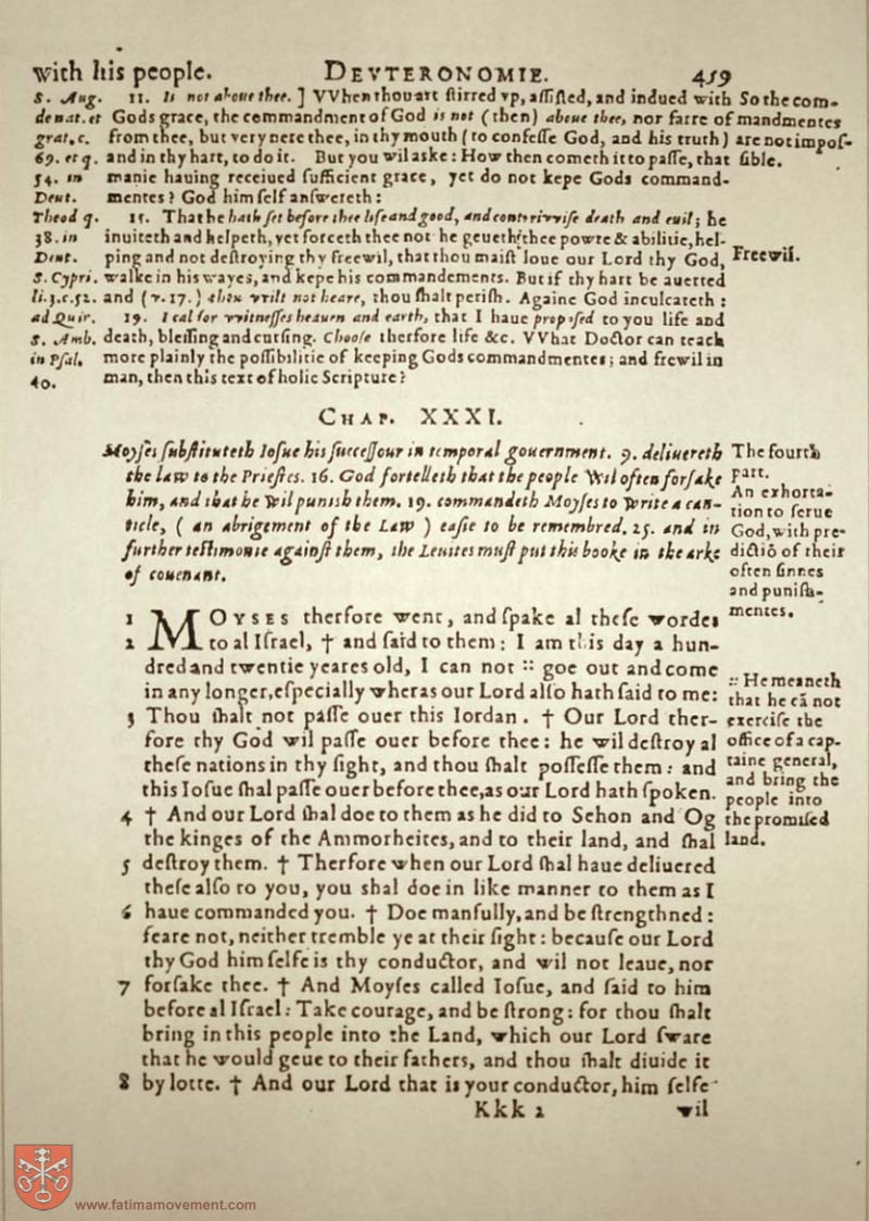Original Douay Rheims Catholic Bible scan 0479