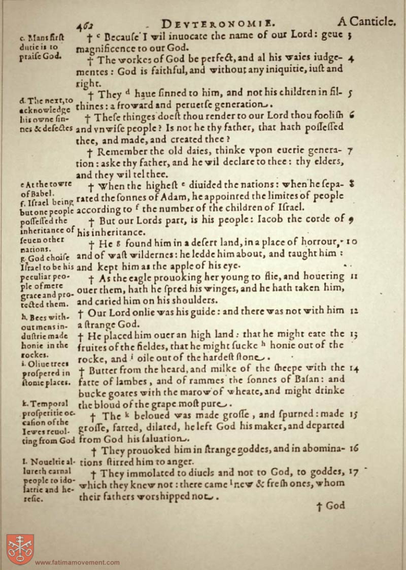 Original Douay Rheims Catholic Bible scan 0482