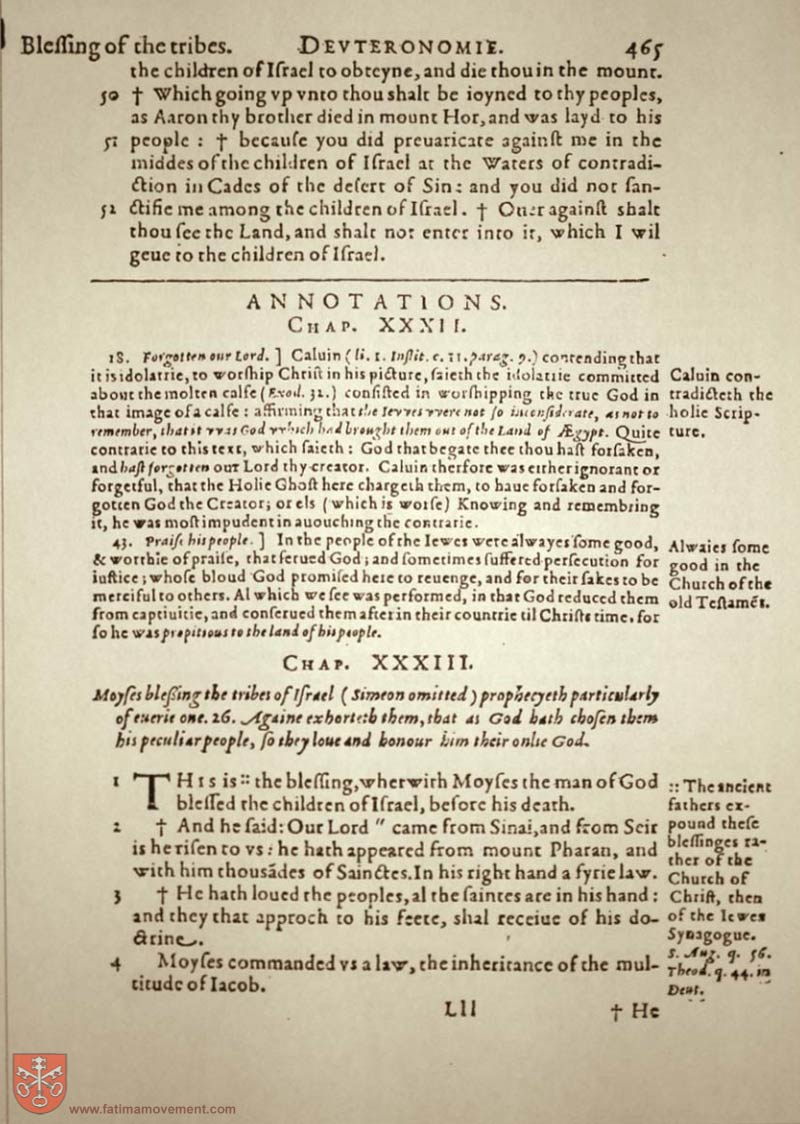 Original Douay Rheims Catholic Bible scan 0485
