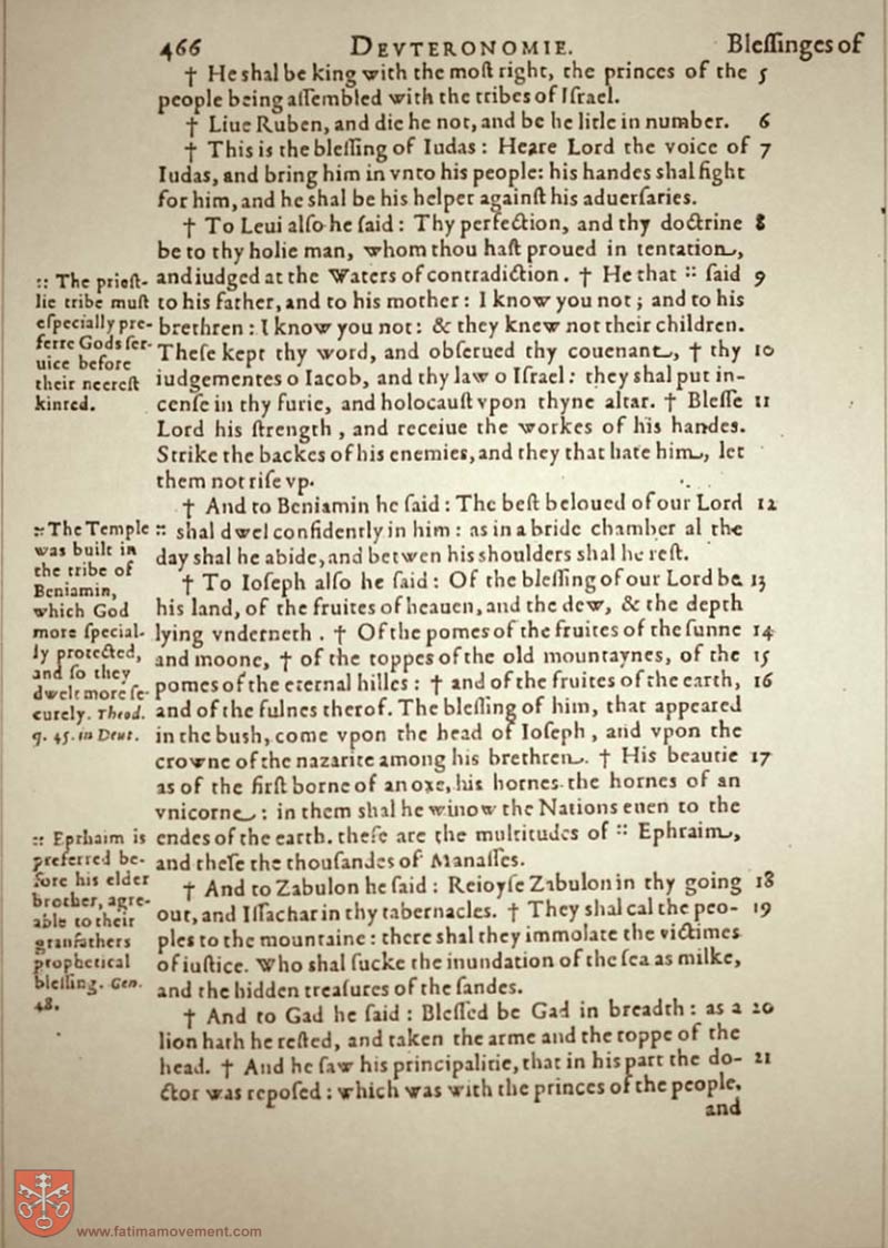 Original Douay Rheims Catholic Bible scan 0486