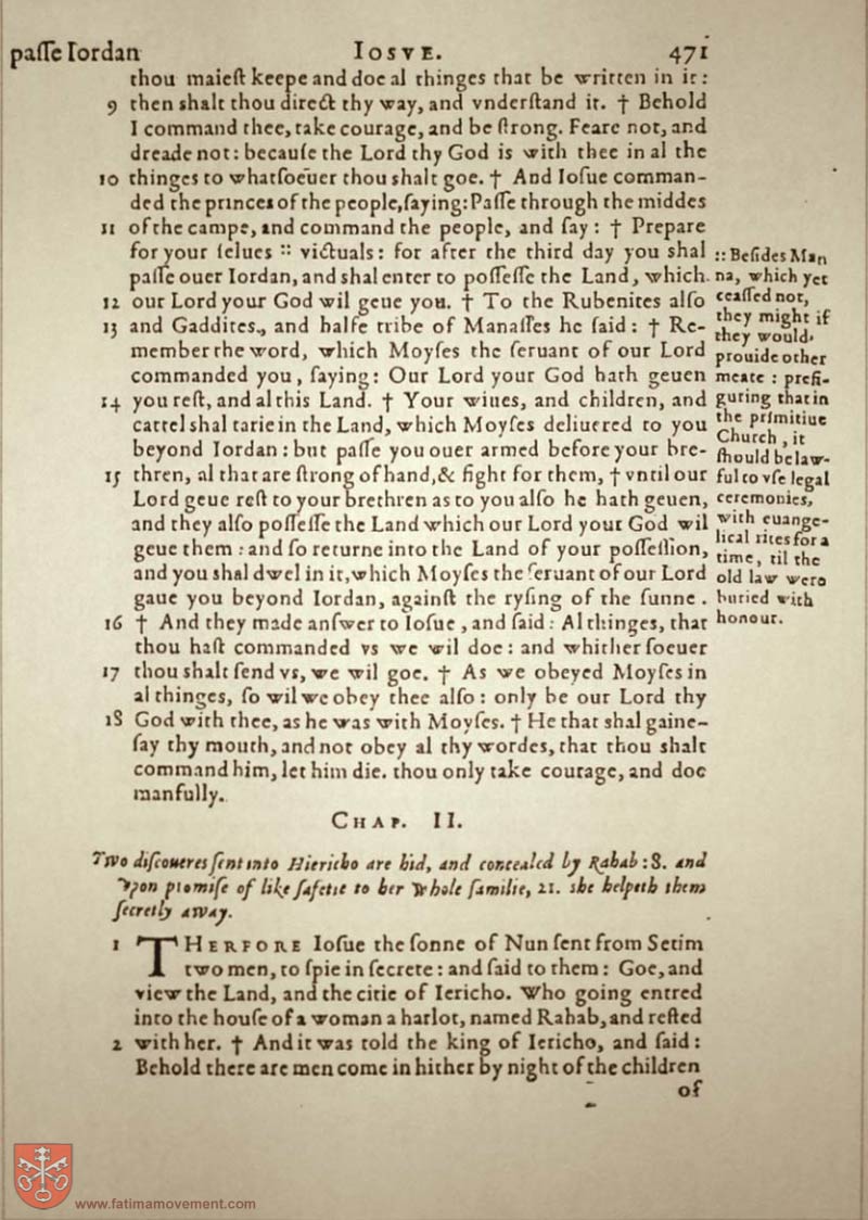 Original Douay Rheims Catholic Bible scan 0491