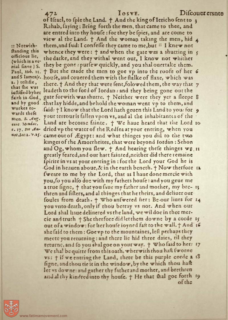 Original Douay Rheims Catholic Bible scan 0492