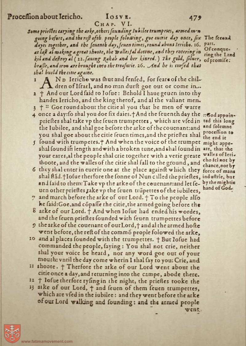 Original Douay Rheims Catholic Bible scan 0499