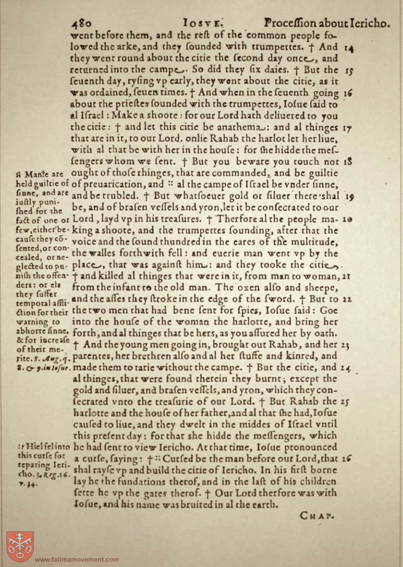 Original Douay-Rheims Catholic Bible scan 0500