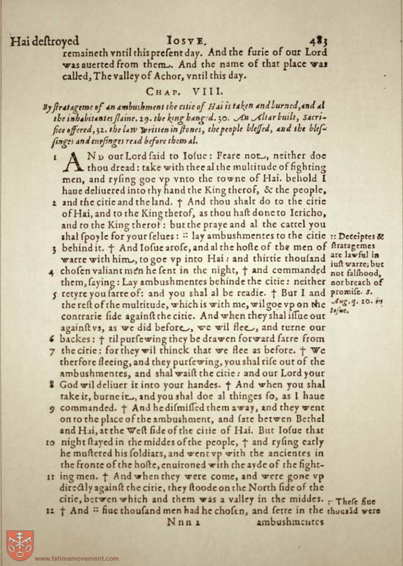 Original Douay Rheims Catholic Bible scan 0503