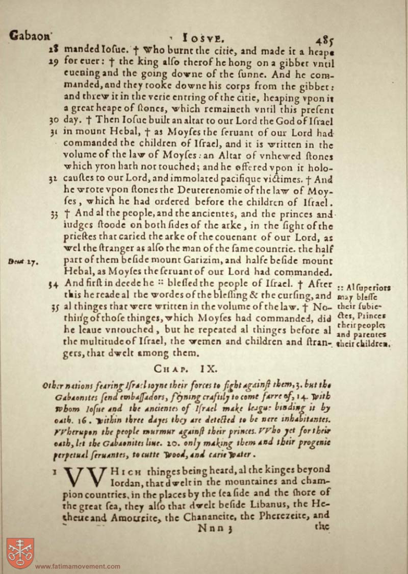 Original Douay Rheims Catholic Bible scan 0505