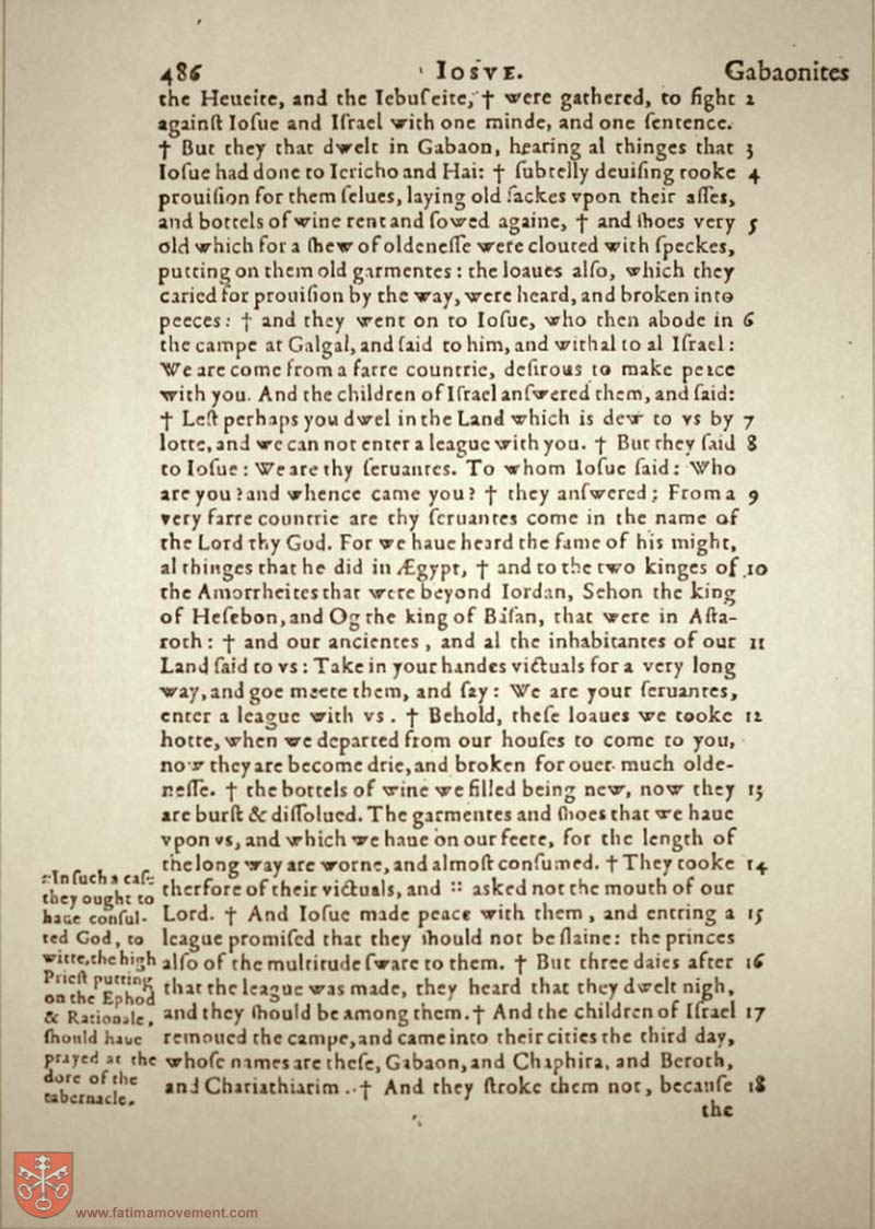 Original Douay Rheims Catholic Bible scan 0506