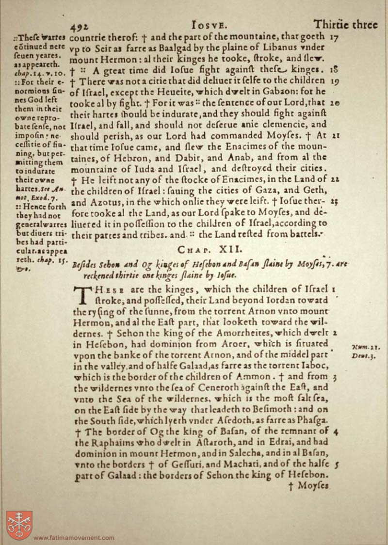 Original Douay Rheims Catholic Bible scan 0512