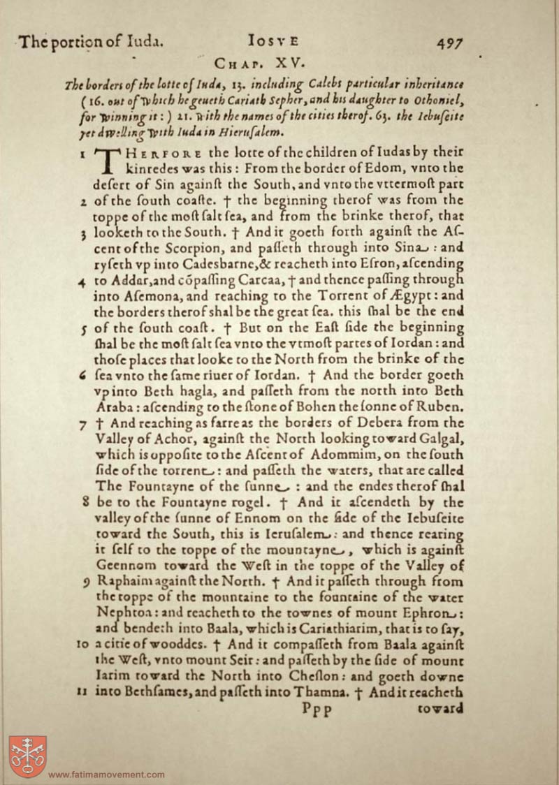 Original Douay Rheims Catholic Bible scan 0517