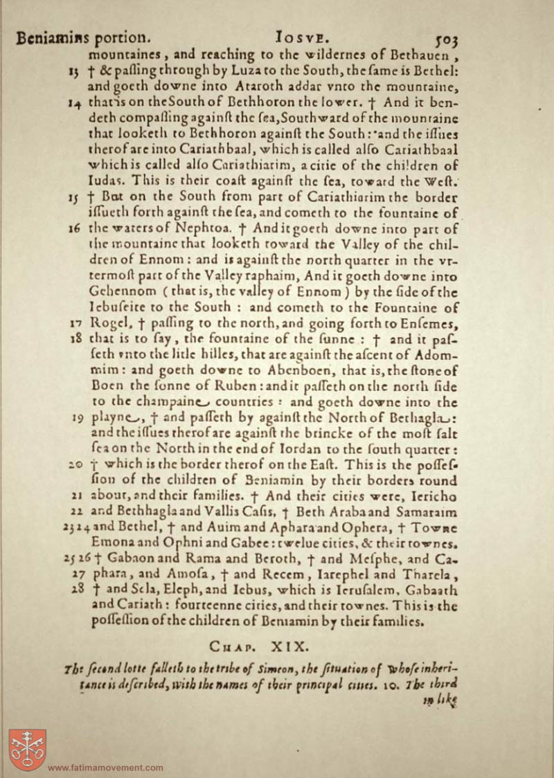 Original Douay Rheims Catholic Bible scan 0523