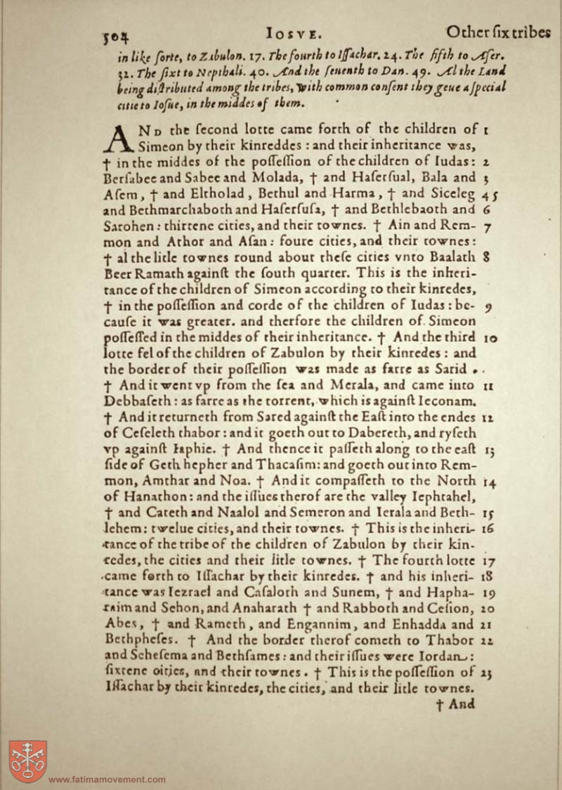 Original Douay Rheims Catholic Bible scan 0524