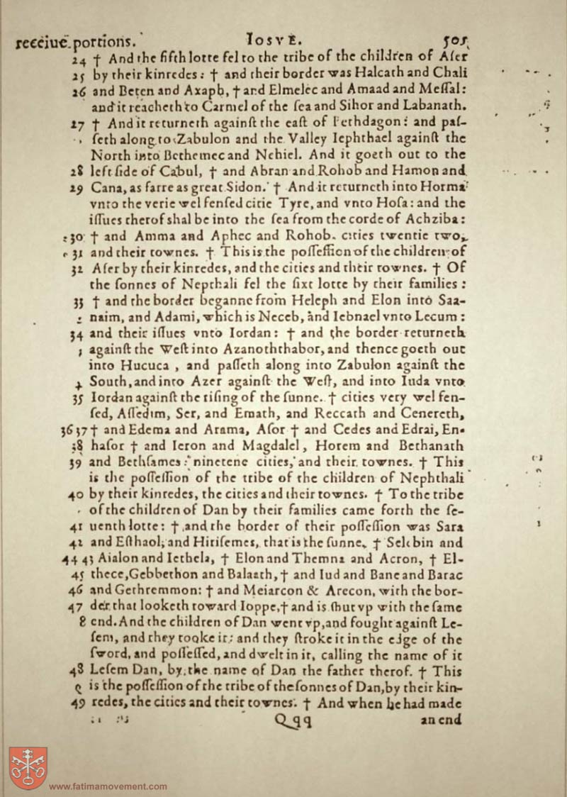 Original Douay Rheims Catholic Bible scan 0525