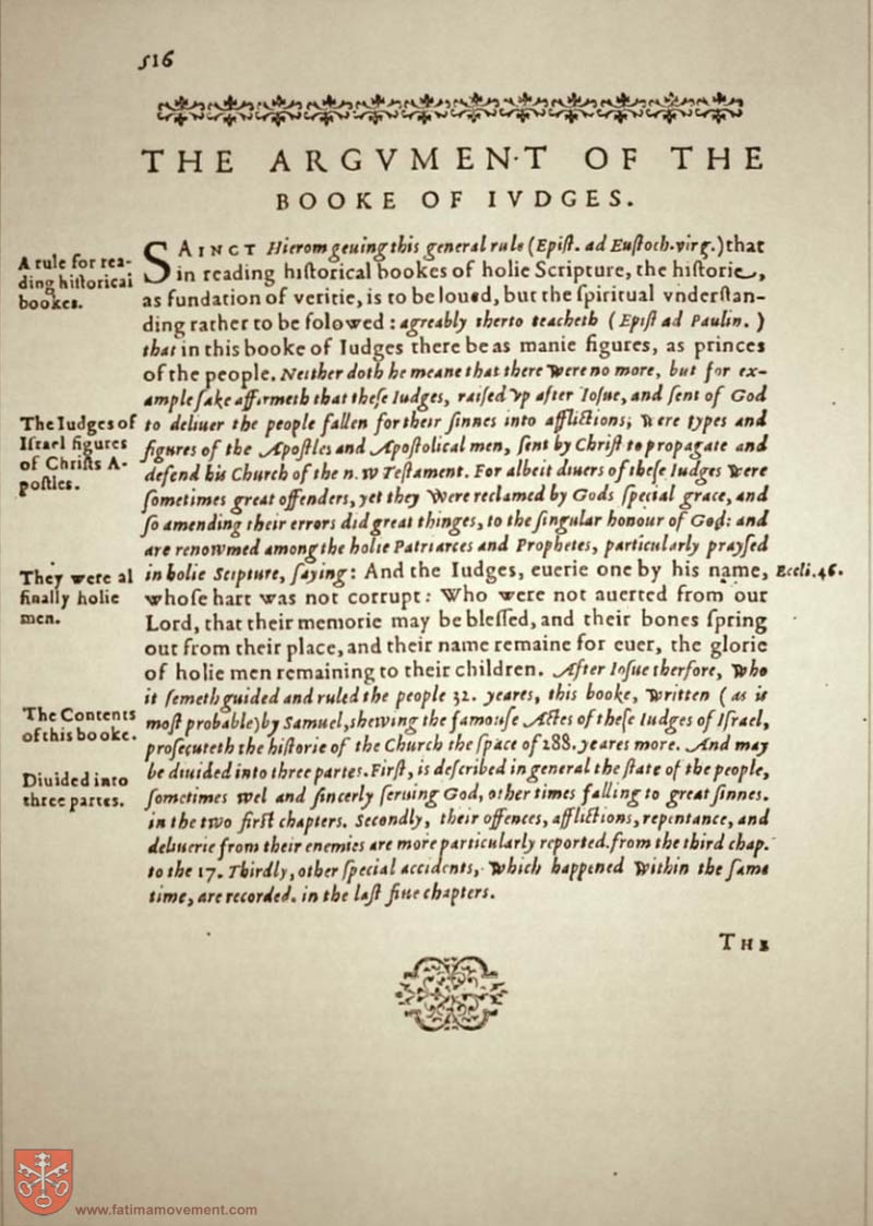 Original Douay Rheims Catholic Bible scan 0536
