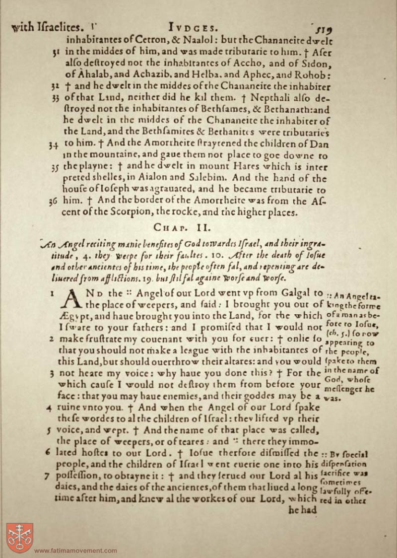 Original Douay Rheims Catholic Bible scan 0539