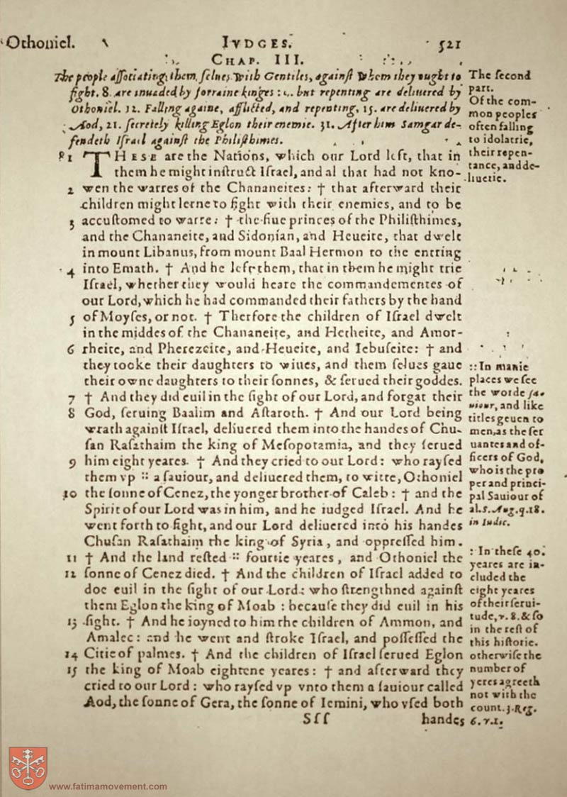 Original Douay Rheims Catholic Bible scan 0541