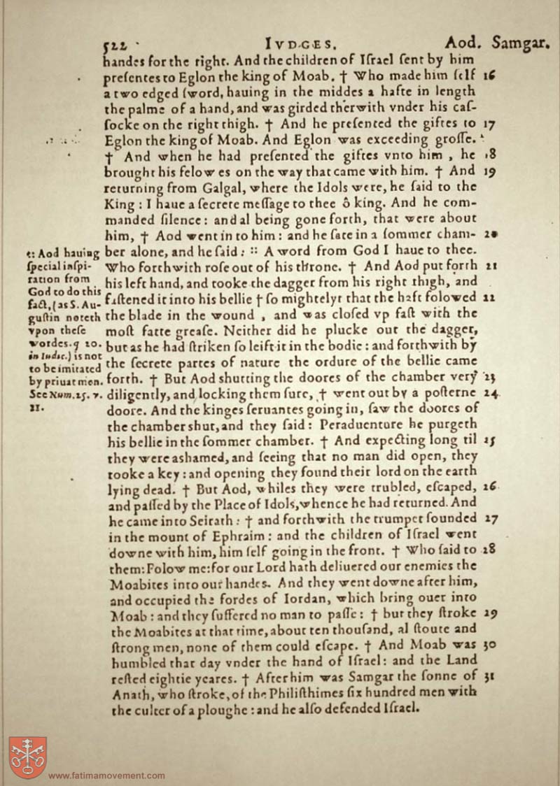 Original Douay Rheims Catholic Bible scan 0542
