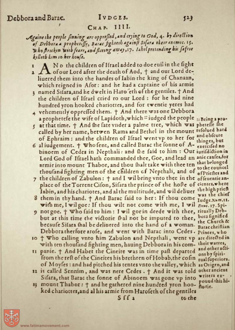 Original Douay Rheims Catholic Bible scan 0543