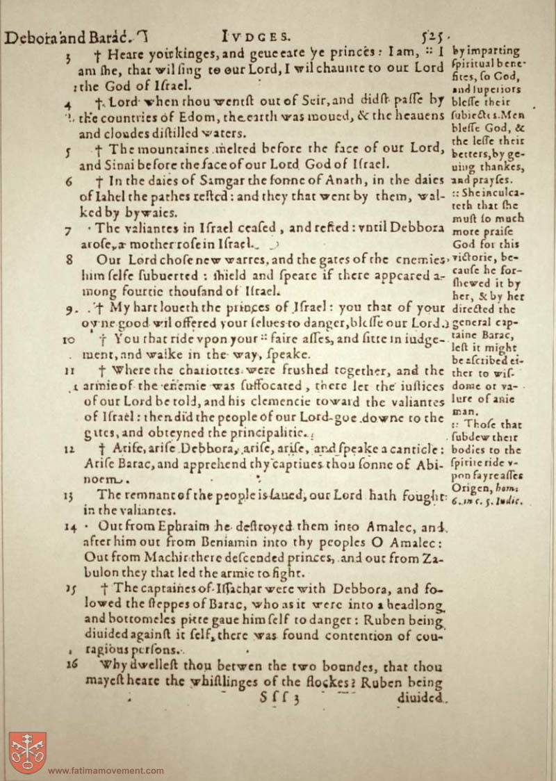 Original Douay Rheims Catholic Bible scan 0545