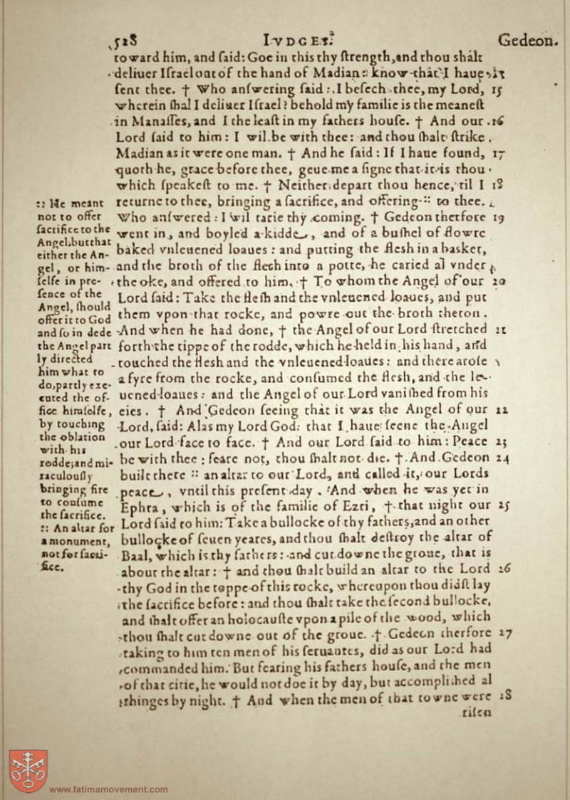 Original Douay Rheims Catholic Bible scan 0548