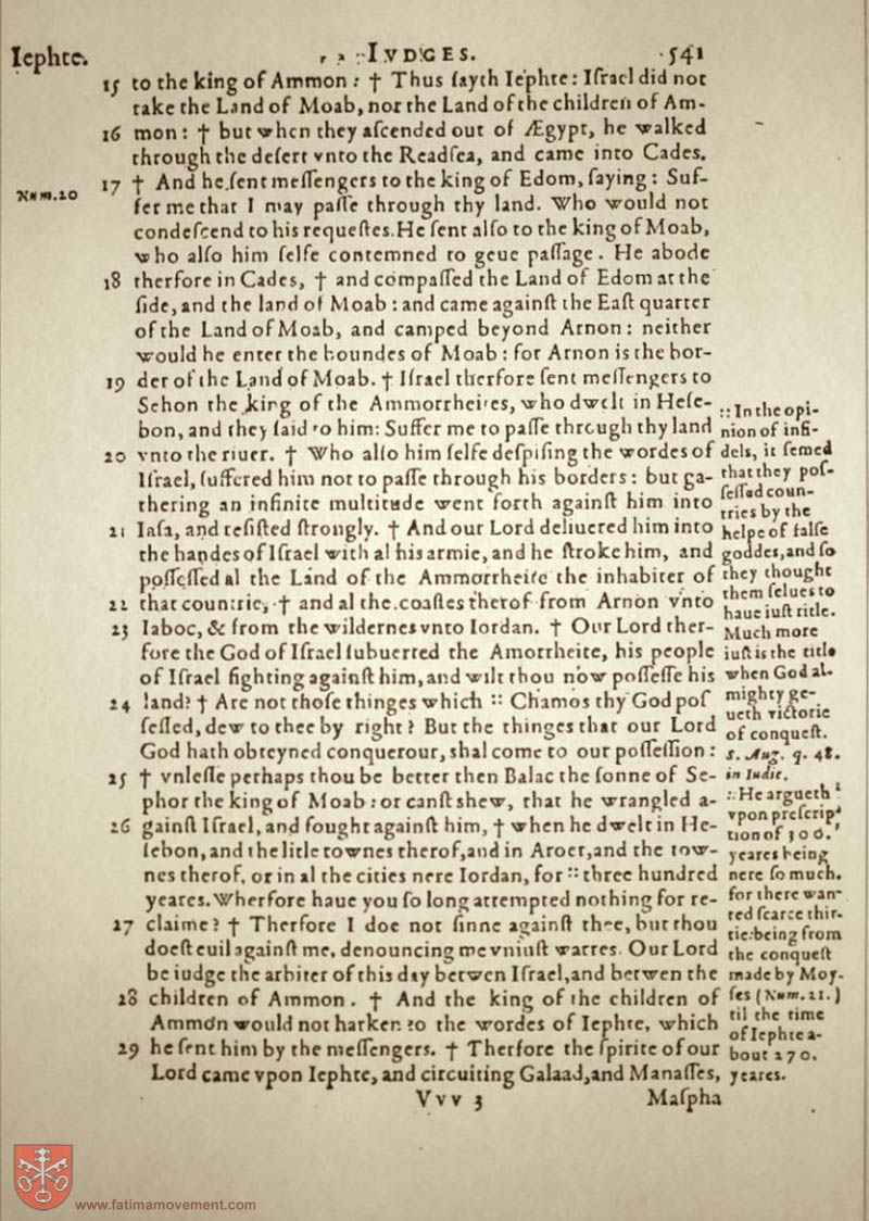 Original Douay Rheims Catholic Bible scan 0561