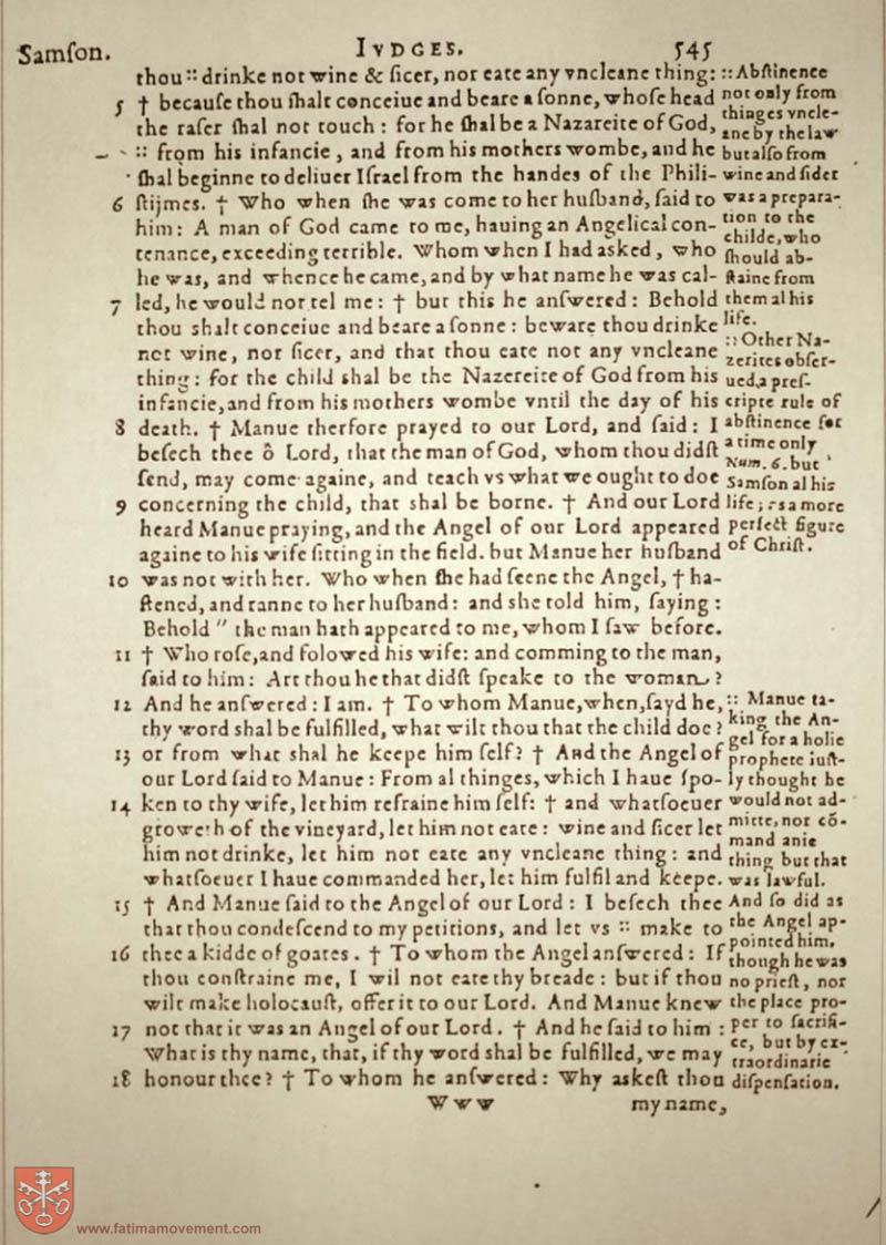 Original Douay Rheims Catholic Bible scan 0565