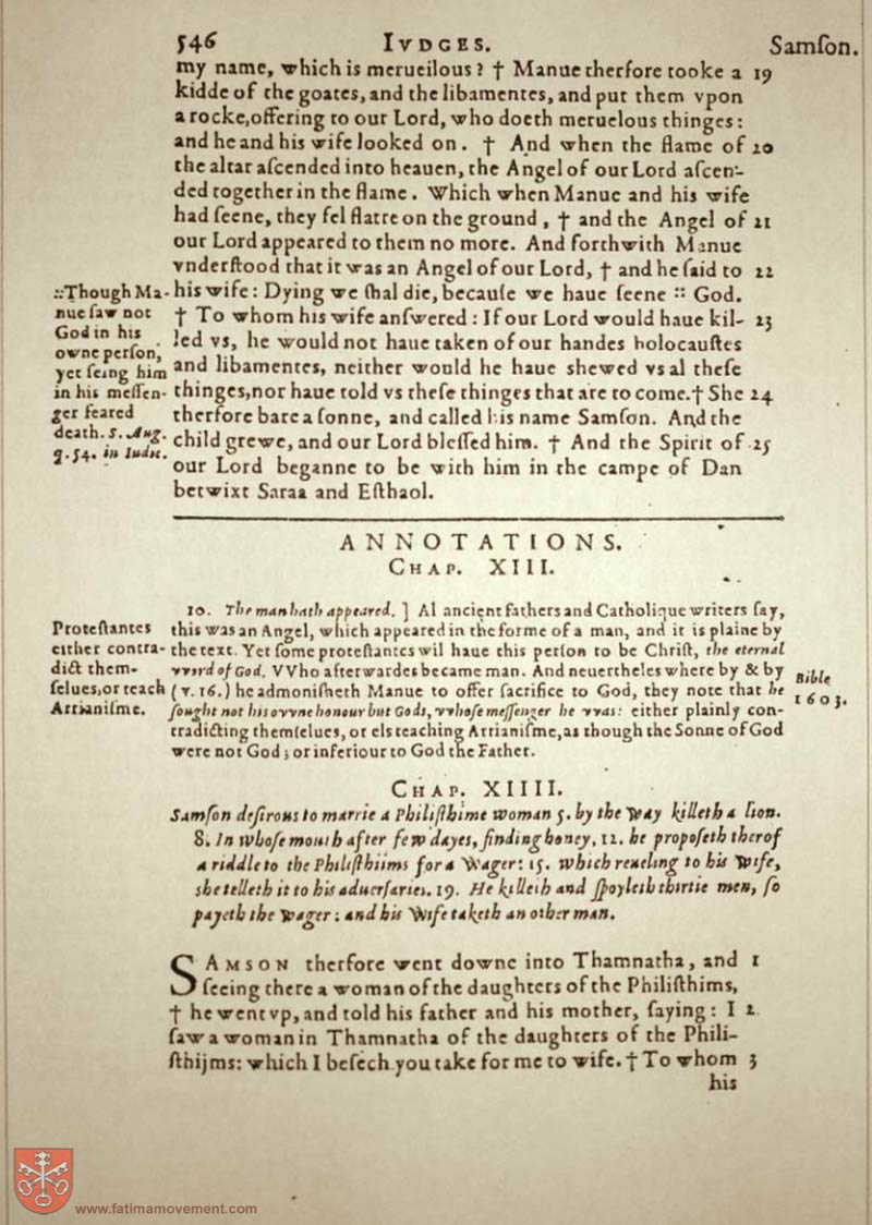Original Douay Rheims Catholic Bible scan 0566
