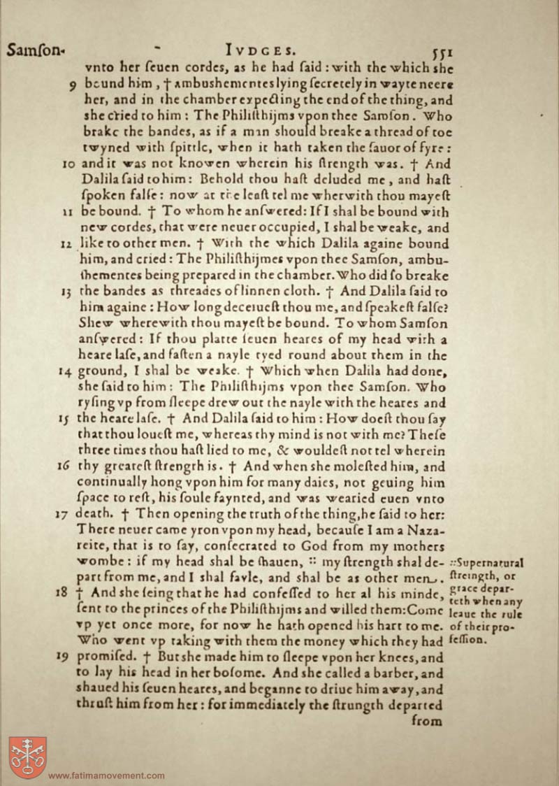 Original Douay Rheims Catholic Bible scan 0571