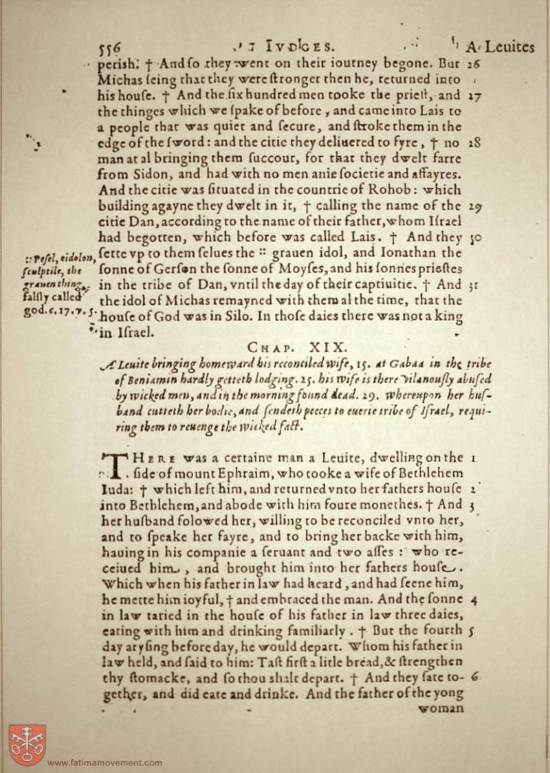 Original Douay Rheims Catholic Bible scan 0576