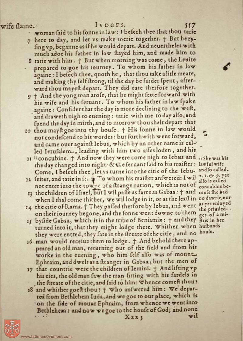 Original Douay Rheims Catholic Bible scan 0577