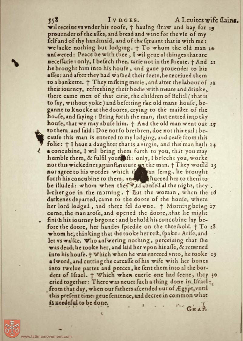 Original Douay Rheims Catholic Bible scan 0578