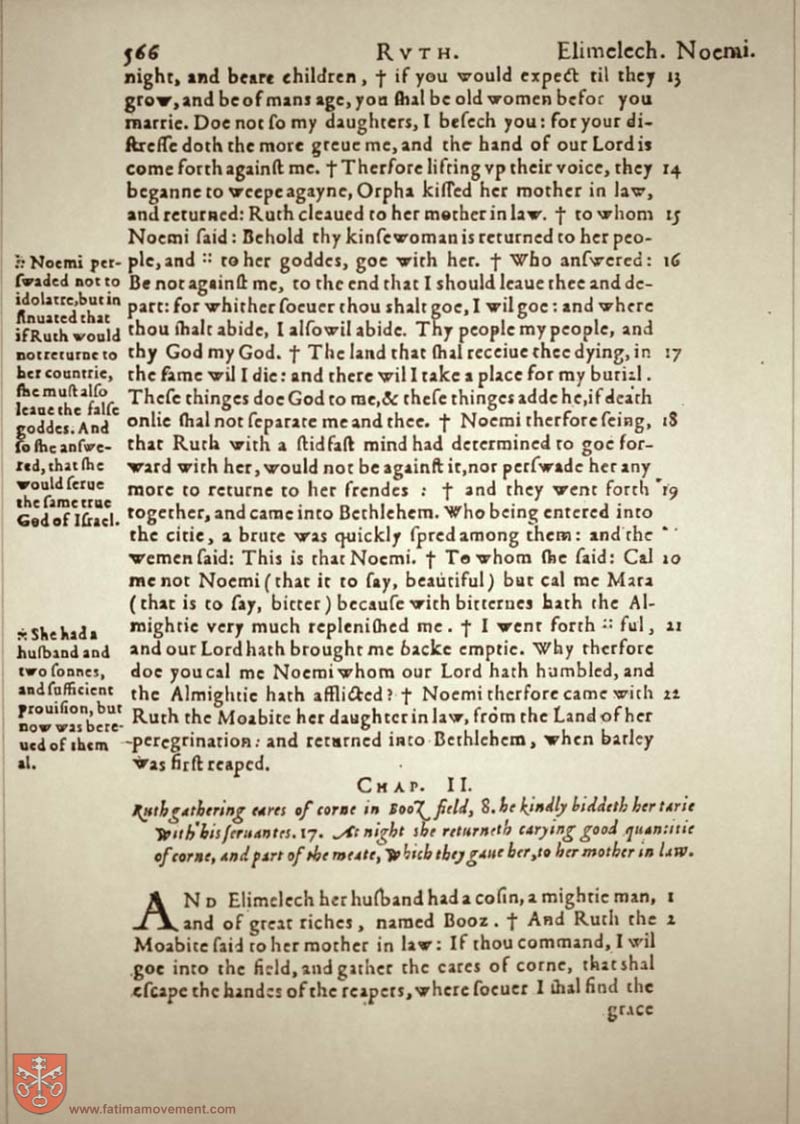 Original Douay Rheims Catholic Bible scan 0586