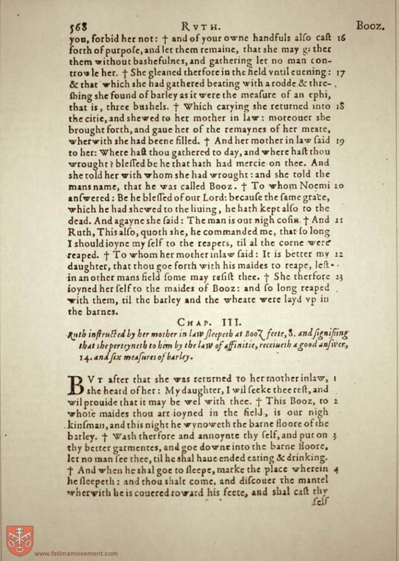 Original Douay Rheims Catholic Bible scan 0588