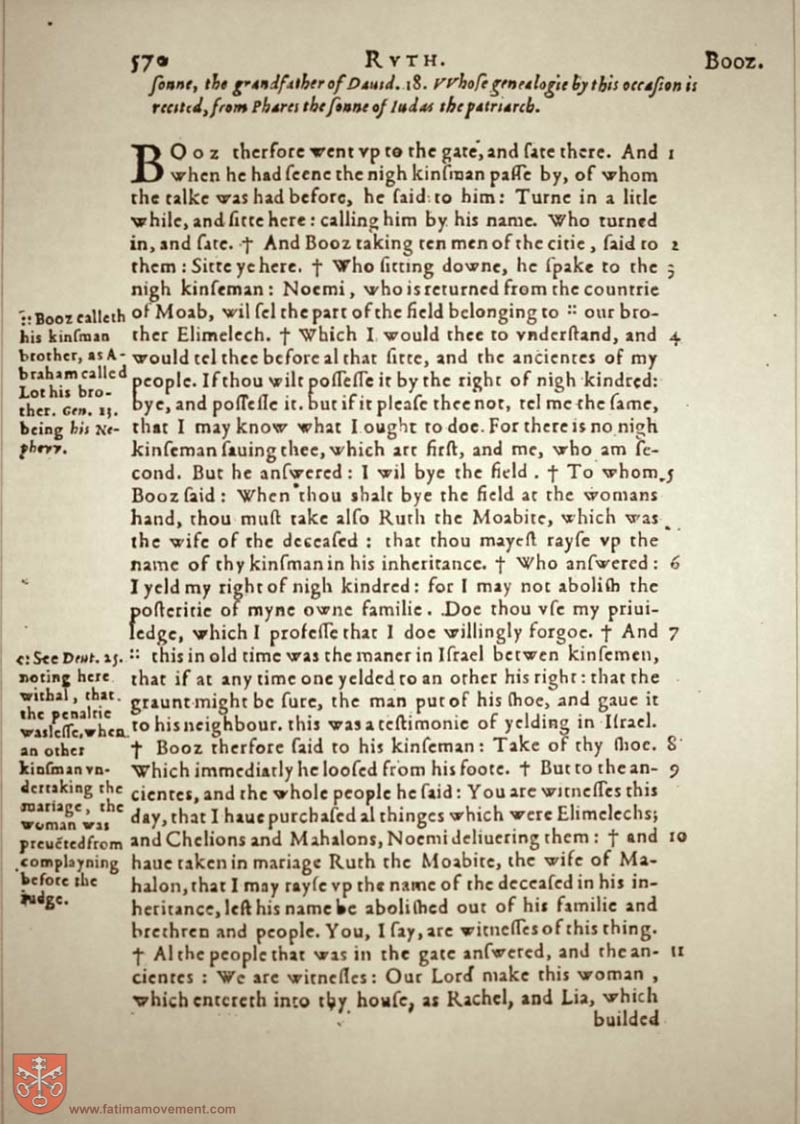 Original Douay Rheims Catholic Bible scan 0590